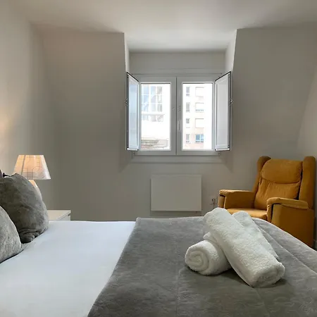 Centro Rua Ostras 4pax Completo Lägenhet *